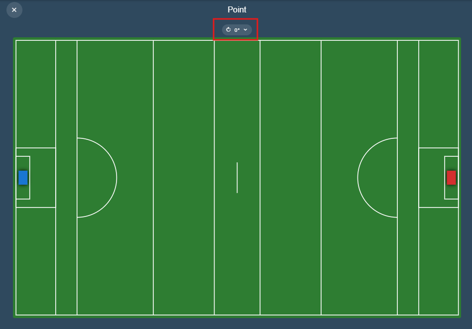 Position map at 0 degrees